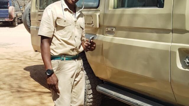 Mwisho wa Mwezi Adventures tour guide with safari vehicle, Arusha